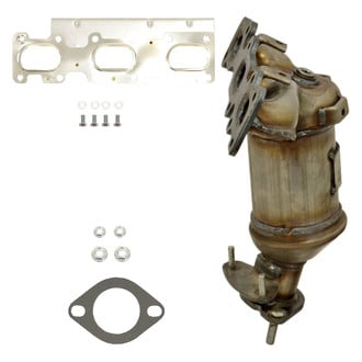 AP Exhaust® - Stainless Steel Direct Fit Exhaust Manifold with Integrated Catalytic Converter