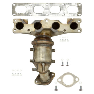 AP Exhaust® - Stainless Steel Direct Fit Exhaust Manifold with Integrated Catalytic Converter