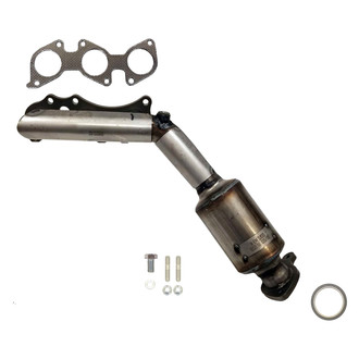 AP Exhaust® - Stainless Steel Direct Fit Exhaust Manifold with Integrated Catalytic Converter