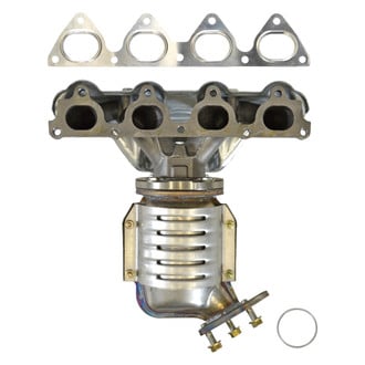 AP Exhaust® - Stainless Steel Direct Fit Exhaust Manifold with Integrated Catalytic Converter