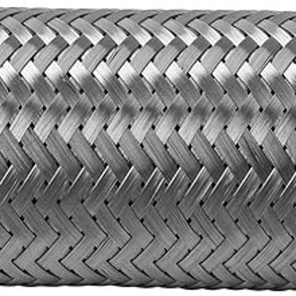 AP Exhaust® - 300 SS Flex Coupling (2.25" Inlet, 2.25" Outlet, 10" Overall Length)