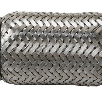 AP Exhaust® - 300 SS Flex Coupling (1.75" Inlet, 1.75" Outlet, 10" Overall Length)