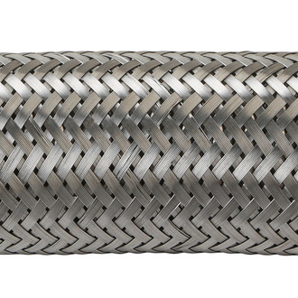 AP Exhaust® - 300 SS Flex Coupling (1.75" Inlet, 1.75" Outlet, 12" Overall Length)