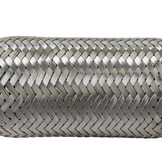 AP Exhaust® - 300 SS Flex Coupling (2.25" Inlet, 2.25" Outlet, 12" Overall Length)