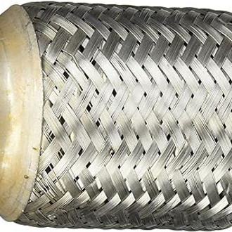 AP Exhaust® - 300 SS Flex Coupling (2.5" Inlet, 2.5" Outlet, 10" Overall Length)