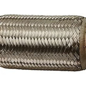 AP Exhaust® - 300 SS Flex Coupling (2.5" Inlet, 2.5" Outlet, 14" Overall Length)