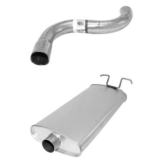AP Exhaust® - Exhaust Muffler and Tailpipe Kit