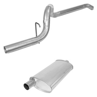 AP Exhaust® - Exhaust Muffler and Tailpipe Kit