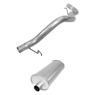 AP Exhaust® - Exhaust Muffler and Tailpipe Kit
