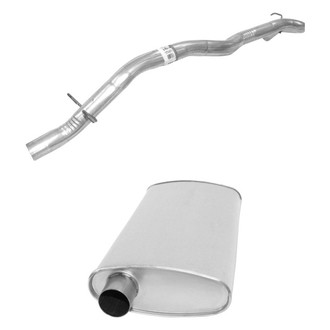 AP Exhaust® - Exhaust Muffler and Tailpipe Kit