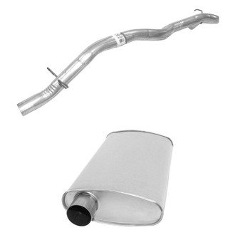 AP Exhaust® - Exhaust Muffler and Tailpipe Kit