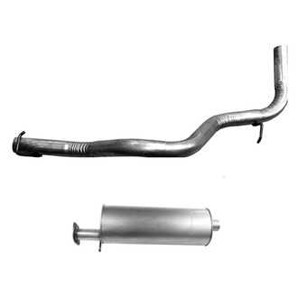 AP Exhaust® - Exhaust Muffler and Tailpipe Kit