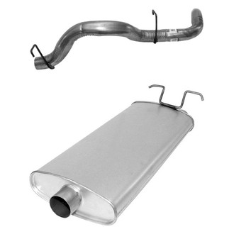 AP Exhaust® - Exhaust Muffler and Tailpipe Kit