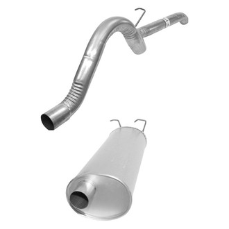 AP Exhaust® - Exhaust Muffler and Tailpipe Kit