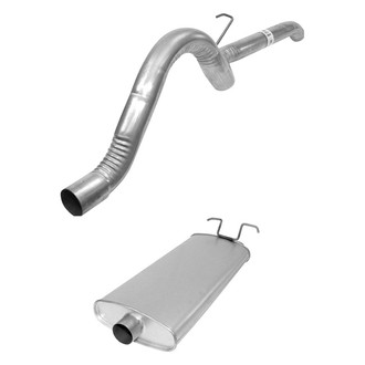 AP Exhaust® - Exhaust Muffler and Tailpipe Kit