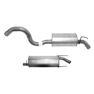 AP Exhaust® - Muffler and Tailpipe Kit