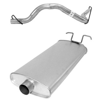 AP Exhaust® - Exhaust Muffler and Tailpipe Kit