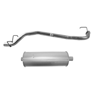 AP Exhaust® - Exhaust Muffler and Tailpipe Kit