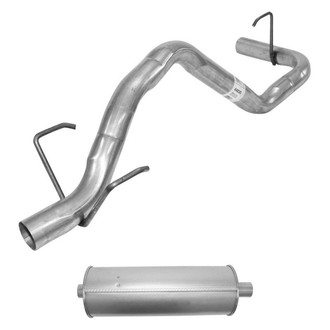 AP Exhaust® - Exhaust Muffler and Tailpipe Kit