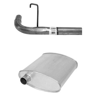 AP Exhaust® - Exhaust Muffler and Tailpipe Kit