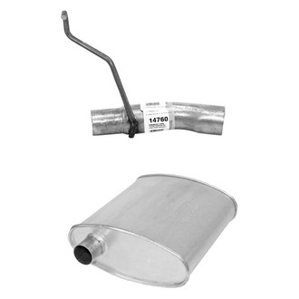 AP Exhaust® - Muffler and Tailpipe Kit