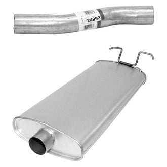 AP Exhaust® BNDL-300163 - Exhaust Muffler and Tailpipe Kit