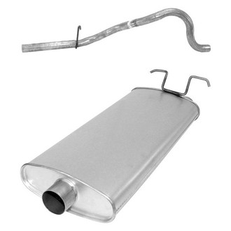 AP Exhaust® - Exhaust Muffler and Tailpipe Kit