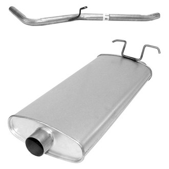 AP Exhaust® - Exhaust Muffler and Tailpipe Kit