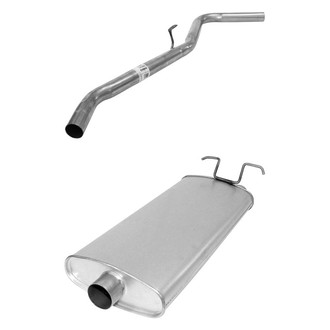 AP Exhaust® - Exhaust Muffler and Tailpipe Kit