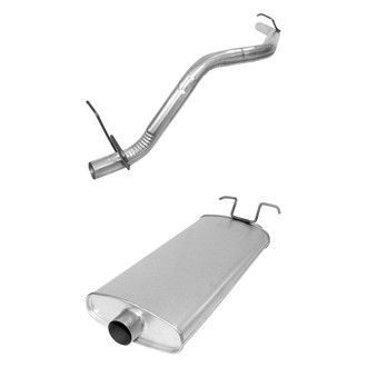 AP Exhaust® - Exhaust Muffler and Tailpipe Kit