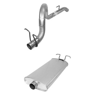 AP Exhaust® - Exhaust Muffler and Tailpipe Kit