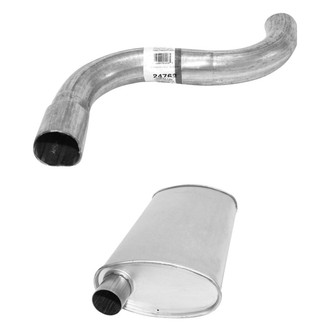AP Exhaust® - Exhaust Muffler and Tailpipe Kit