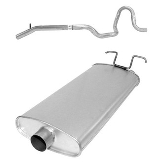 AP Exhaust® - Exhaust Muffler and Tailpipe Kit