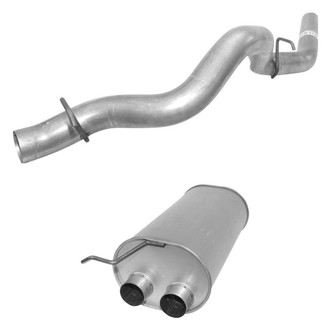 AP Exhaust® - Exhaust Muffler and Tailpipe Kit