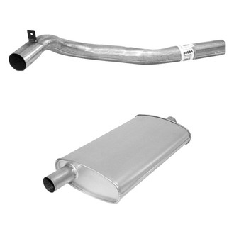 AP Exhaust® - Exhaust Muffler and Tailpipe Kit