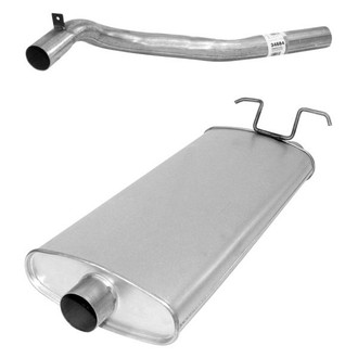 AP Exhaust® - Exhaust Muffler and Tailpipe Kit