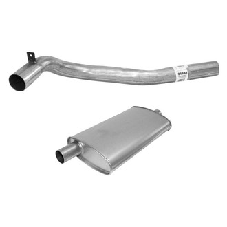 AP Exhaust® - Exhaust Muffler and Tailpipe Kit