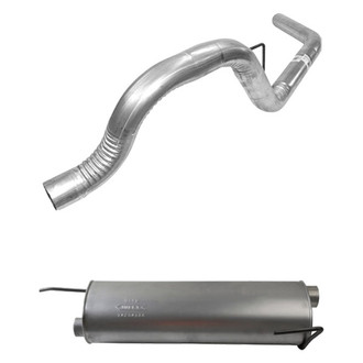 AP Exhaust® - Exhaust Muffler and Tailpipe Kit