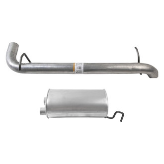 AP Exhaust® - Exhaust Muffler and Tailpipe Kit