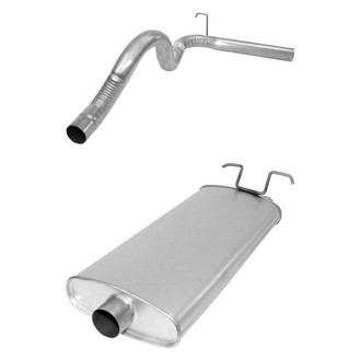 AP Exhaust® - Exhaust Muffler and Tailpipe Kit