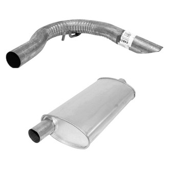 AP Exhaust® - Exhaust Muffler and Tailpipe Kit