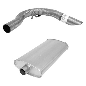 AP Exhaust® - Exhaust Muffler and Tailpipe Kit