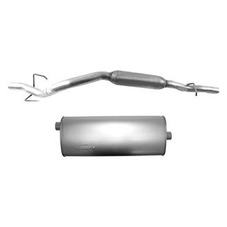 AP Exhaust® - Exhaust Muffler and Tailpipe Kit