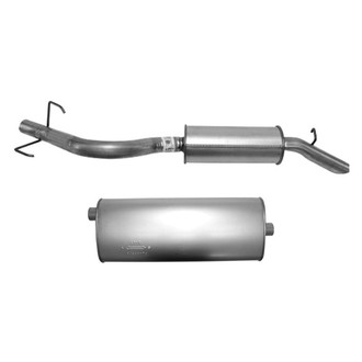 AP Exhaust® - Exhaust Muffler and Tailpipe Kit
