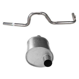 AP Exhaust® - Exhaust Muffler and Tailpipe Kit