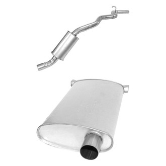 AP Exhaust® - Exhaust Muffler and Tailpipe Kit