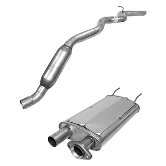 AP Exhaust® - Exhaust Muffler and Tailpipe Kit
