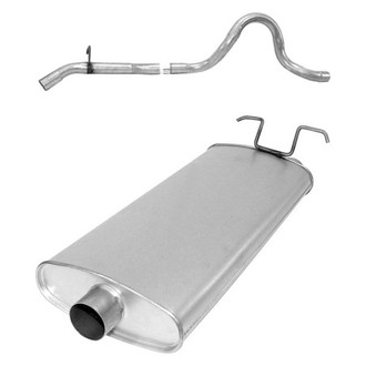 AP Exhaust® - Exhaust Muffler and Tailpipe Kit
