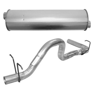 AP Exhaust® - Exhaust Muffler and Tailpipe Kit