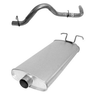 AP Exhaust® - Exhaust Muffler and Tailpipe Kit
